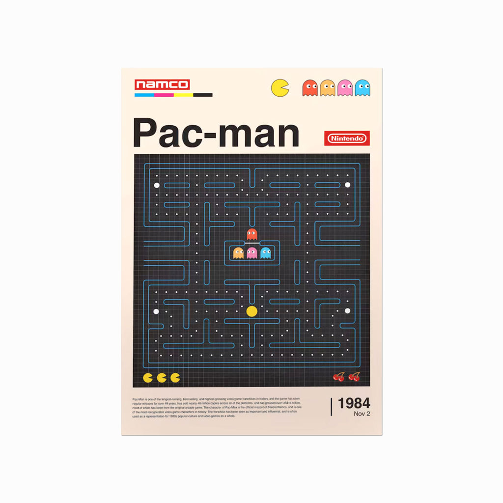 Pac–Man art poster