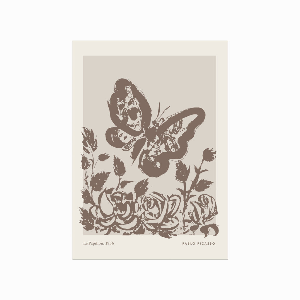 Pablo Picasso – Le Papillon art poster