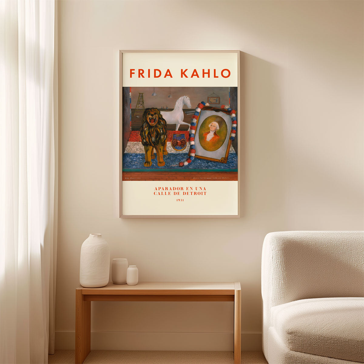 Frida Kahlo – Aparador en una Calle de Detroit