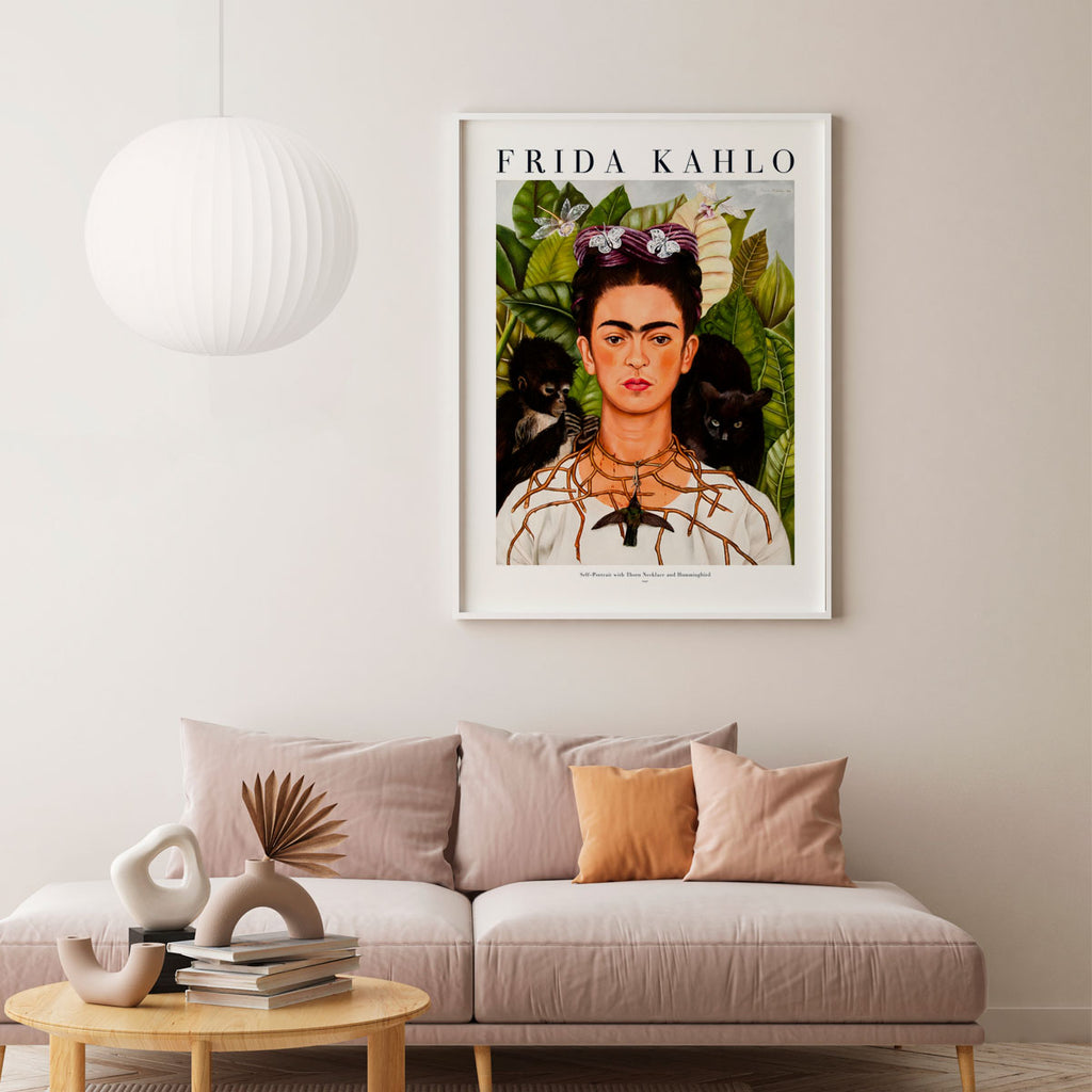 Frida Kahlo – Self Portrait with Thorn Necklace and Hummingbird