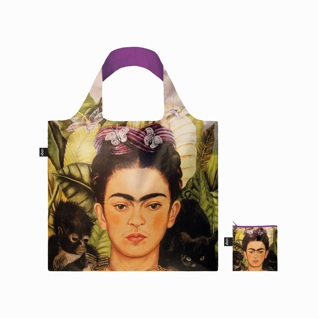Tote Bag – Frida Kahlo (Self Portrait with Hummingbird)