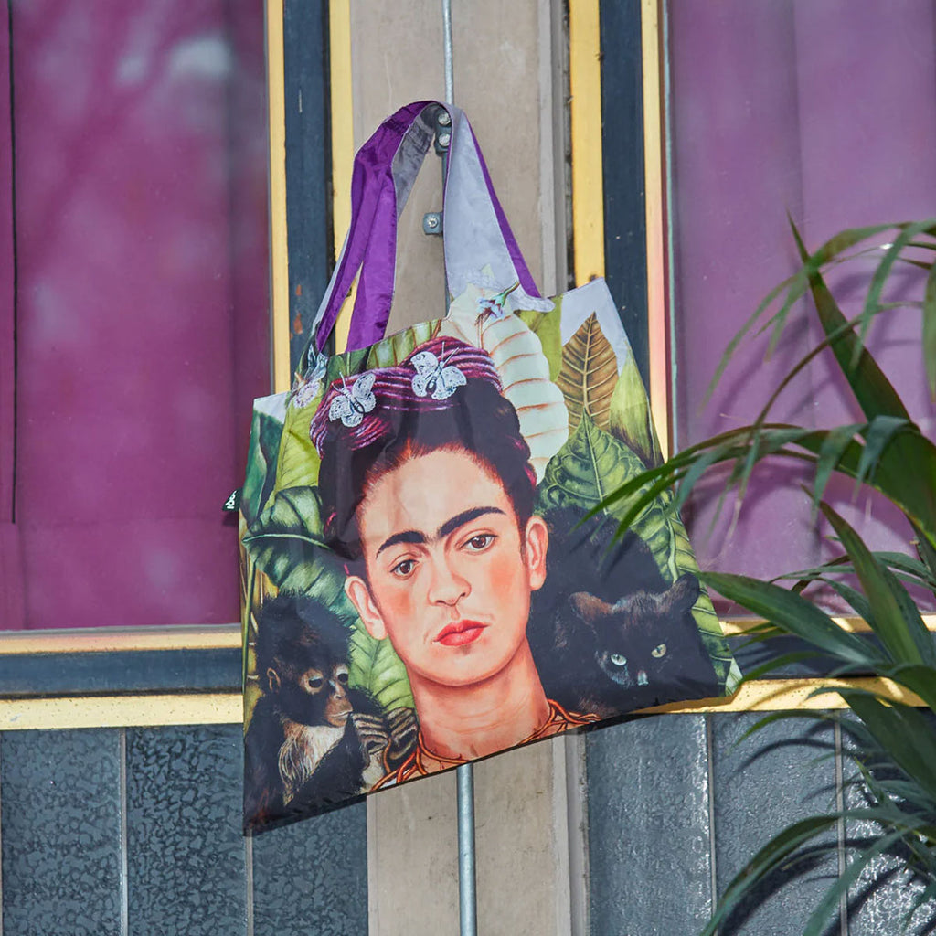 Tote Bag – Frida Kahlo (Self Portrait with Hummingbird) – product photo