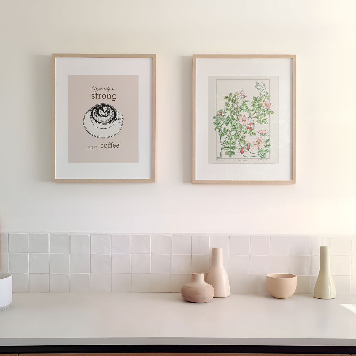 Coffee Poster – As Strong as Your Coffee