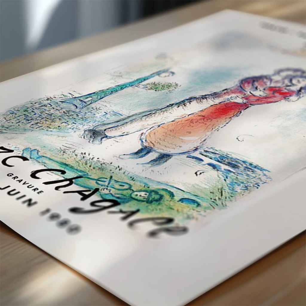 Marc Chagall – Gravure 02 (La Jolie)