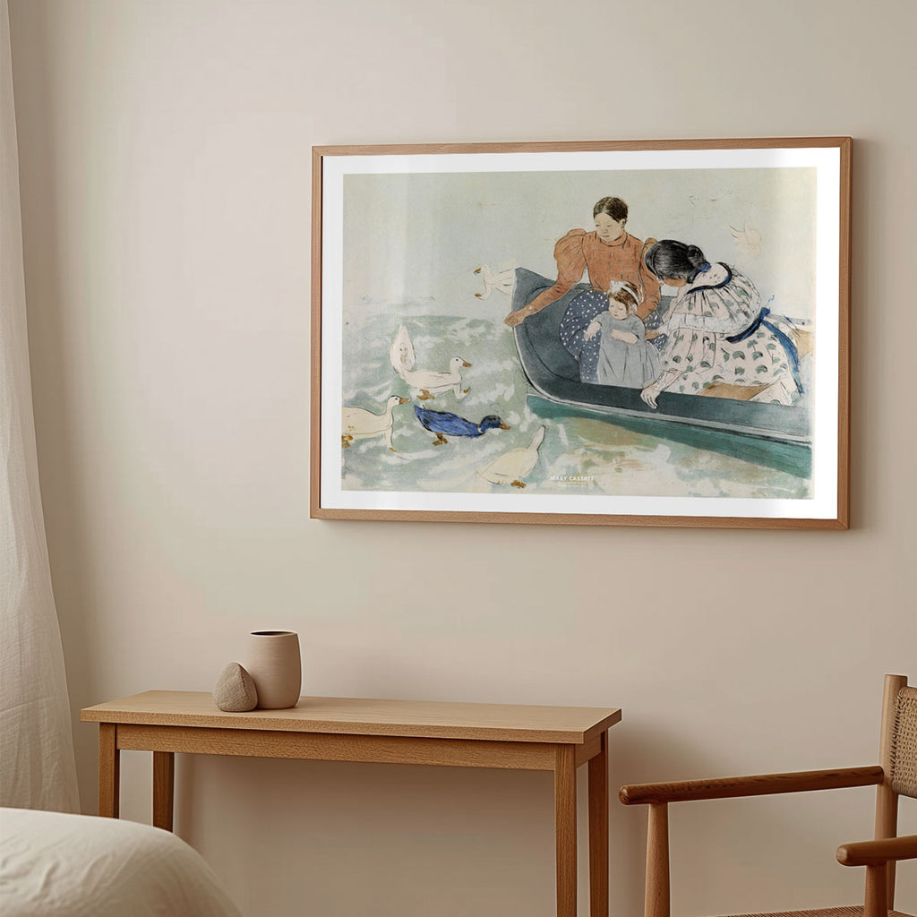 Mary Cassatt – Feeding the Ducks