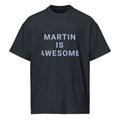 Is awesome (Navy Blue) art poster