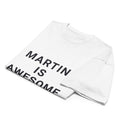 Is awesome (White) art poster