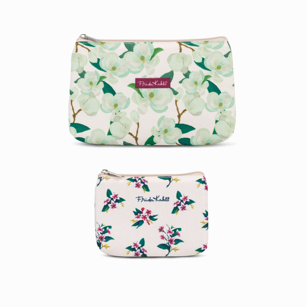 Frida Kahlo® – Cosmetic Bag (Set) - Petal Pop