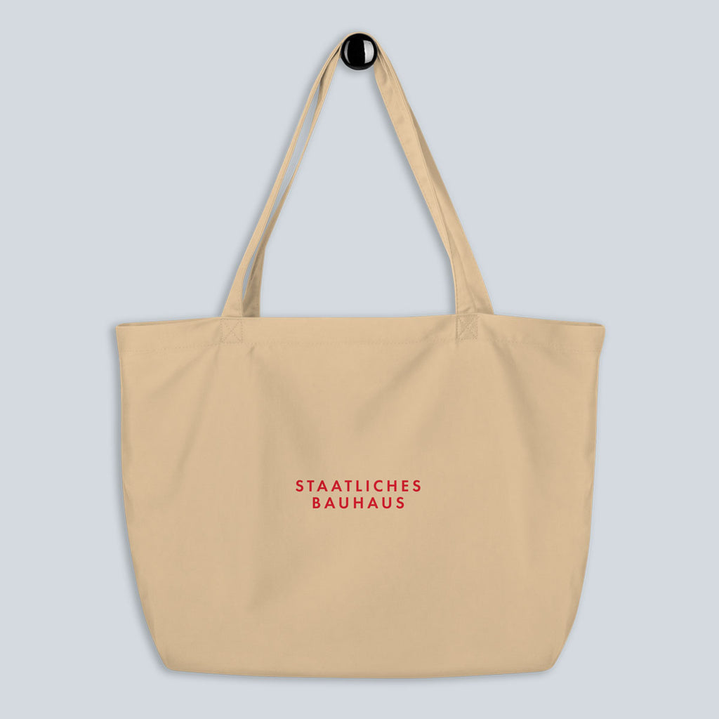 Organic Cotton Tote Bag – Bauhaus (The Chair) – shown from another angle