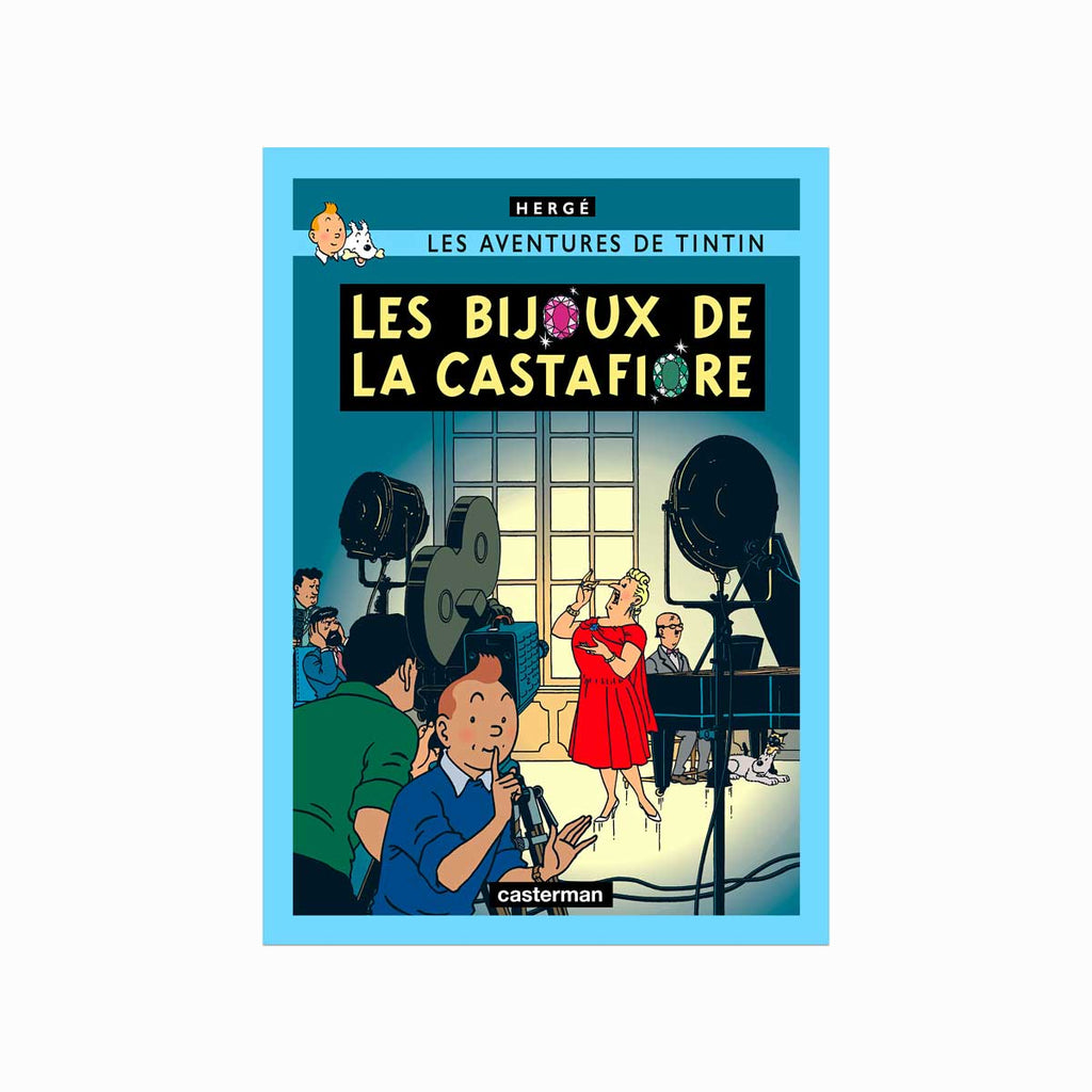 Tintin – Les Bijoux de la Castafiore (1963) art poster