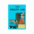 Tintin – Objectif Lune (1953) art poster