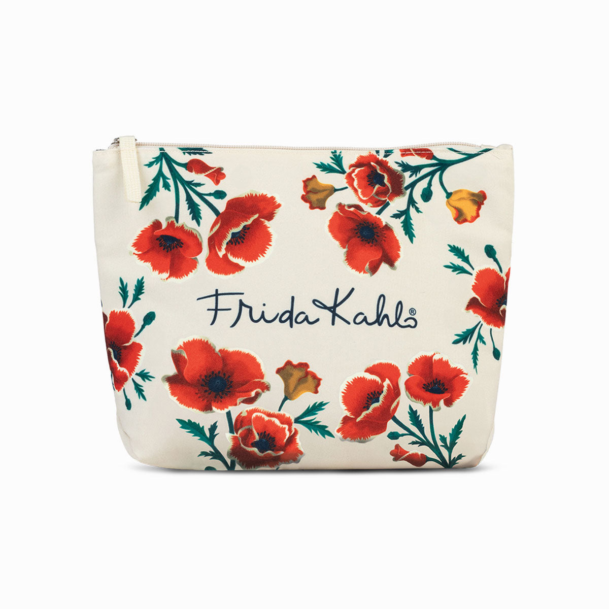 Frida Kahlo® – Toiletry Bag – Red Bloom art poster