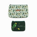 Frida Kahlo® – Cosmetic Bag (Set) - Vibrant Parrot