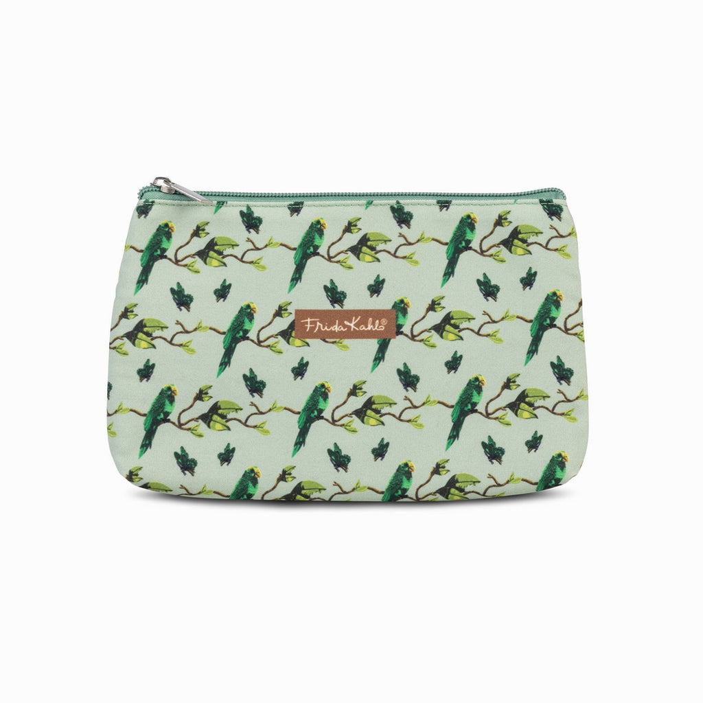 Frida Kahlo® – Cosmetic Bag (Set) - Vibrant Parrot – product photo