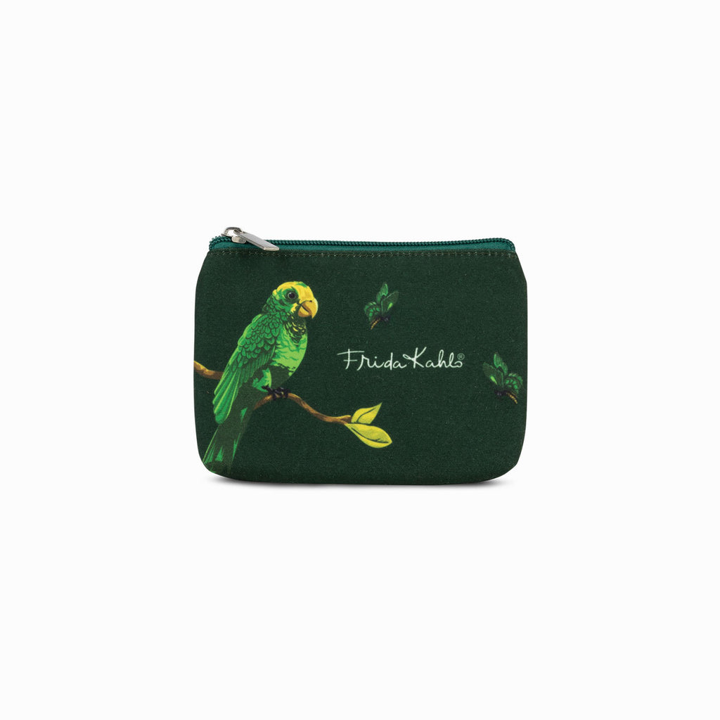 Frida Kahlo® – Cosmetic Bag (Set) - Vibrant Parrot – shown from another angle