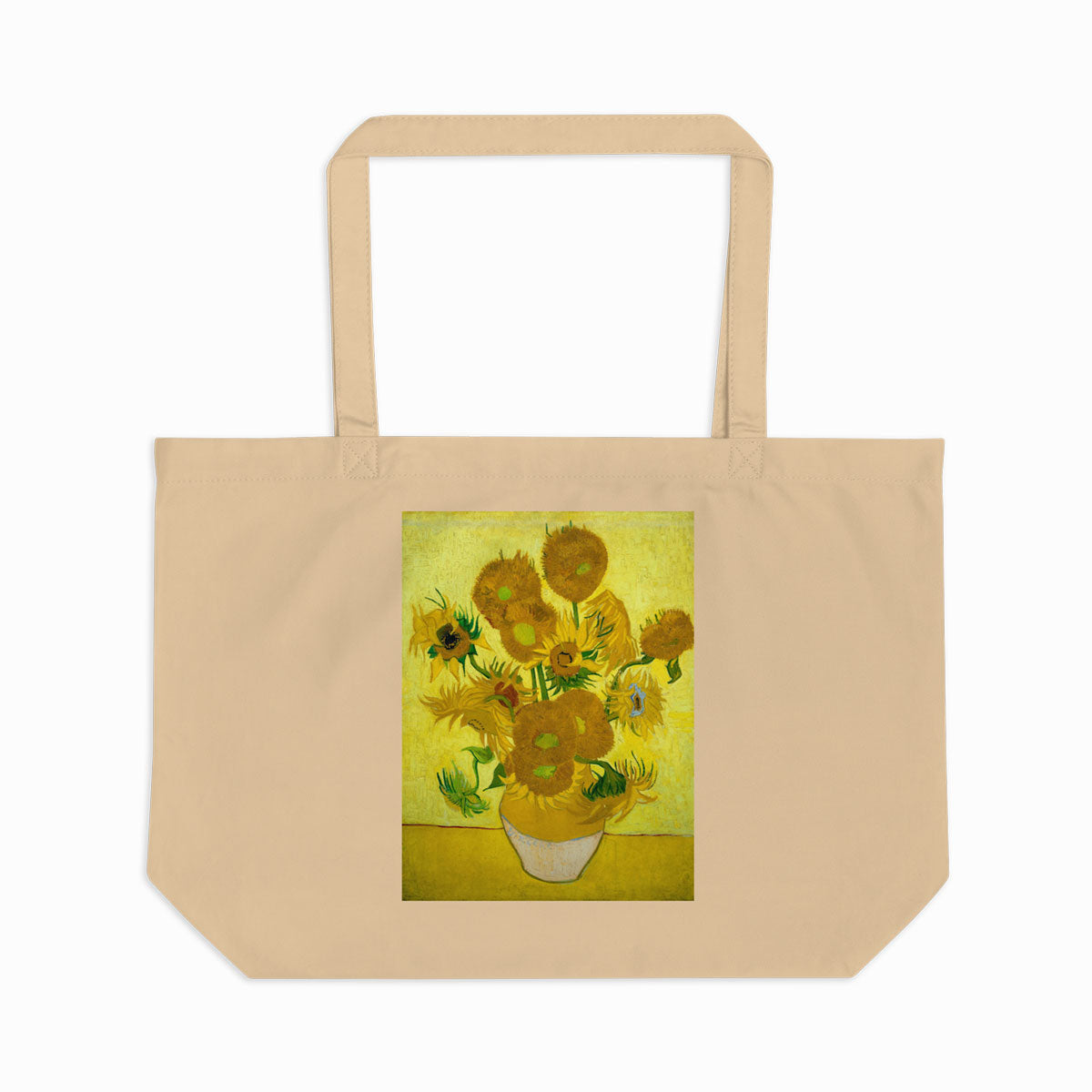 Organic Cotton Tote Bag – Vincent van Gogh (Sunflowers)