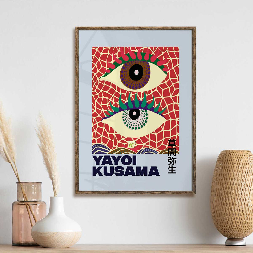 Yayoi Kusama – Eyes (Blue)
